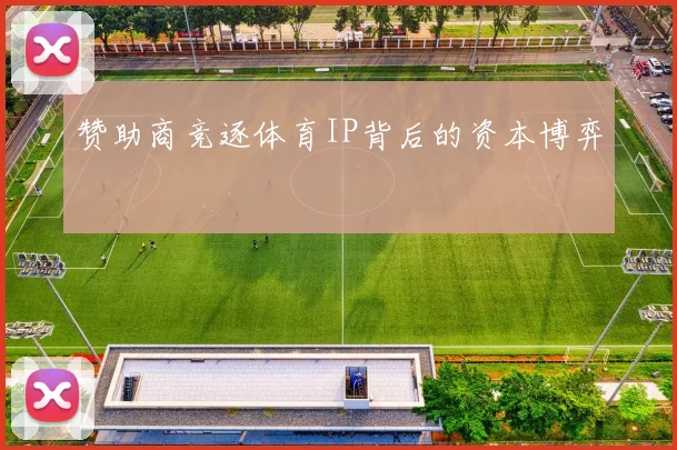 赞助商竞逐体育IP背后的资本博弈
